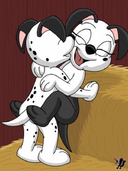 101 Dalmatians - Two-Ton, Perdita, spot and ect