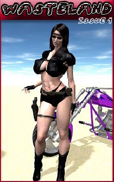 3D Wasteland - Issue 1 - The Bikder Chick