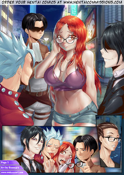 [Otakusexart.com (Uzonegro)] Roxette's Dream - Gangbang Hentai Comic [Ongoing]