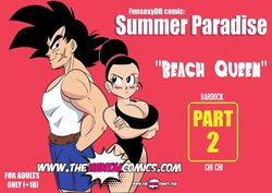 funsexydragonball Summer Paradise 1 e 2 Bulma rei vegeta Chichi Bardock