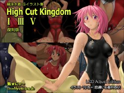 [Nyanko Batake] HIGH CUT KINGDOM 1+3+5 Competition type Swimsuit Illustration