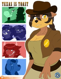 [heyitshappydoodles & SquashedFlat] - Texas in Trouble