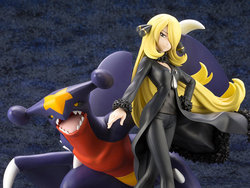 Pokemon ArtFX J Cynthia With Garchomp Statue [bigbadtoystore.com]