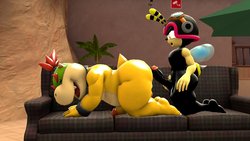 [BlueApple] Bowser Jr.'s Thicc Booty