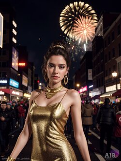 AI Daisy Ridley #New Year's Eve [AI Generated]