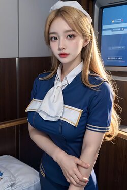 [Patreon] AI Beautiful - 178 Stewardess [AI Generated]