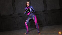 ProneToClone - Alexandra Daddario cosplay Juri Han (Textless)