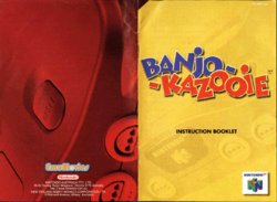 Banjo Kazooie + Tooie Manuals