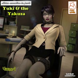 [Foxy Komix] Yuki and the Yakuza 1-2 [Russian]