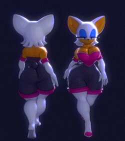 My Fear Is That Rouge The Bat's Cleavage Will Be Censored In The Sonic Movie