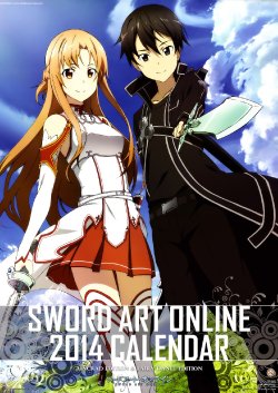 Sword Art Online 2014 Calendar