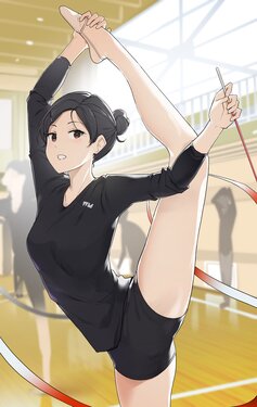 [Wakamatsu] Shintaisou Circle Joshi ga Kansetsu Kadouiki Meippai Tsukatte H suru Hanashi | How A Gymnastics Club Girl Learned How to Express Herself Through Sex [English] [PhantomsJoker]