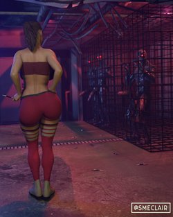 [SMEclair] Claire Redfield's Monster Gangbang