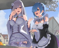 [KRS] Rem to Emilia ga Jikan Teishi Sarete Okasarechau (Re:Zero kara Hajimeru Isekai Seikatsu) [English]