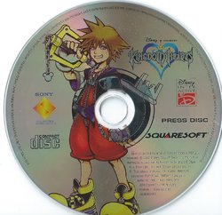 Kingdom Hearts Press Disc