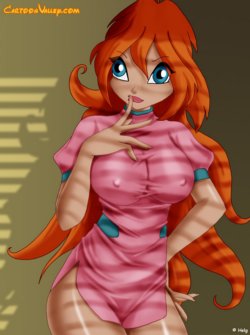 [CartoonValley] Naughty Winx babe Bloom in the nude