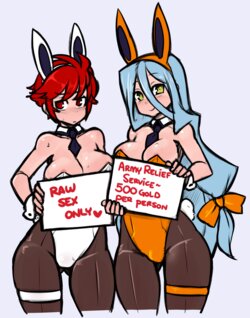 [Ryev] Azura and Hinoka Bunny Service (Fire Emblem)