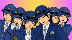 [Usako-kf] Female police officer insult case book Telephone picture-story show ninth house