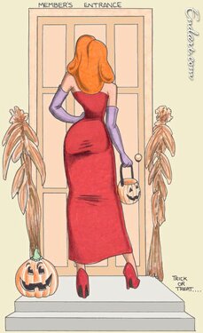[Endart] - Spanking Pamalee #11 - Jessica Rabbit Halloween Party