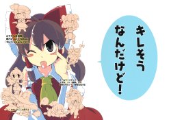 (C82) [Sayakata Kouchakan (Sayakata Katsumi)] Kiresou Nandakedo! (Touhou Project)