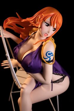 LORIBEAR SEX-TOYS Nami Figure masturbate soft anime doll pussy Entity doll garage kit