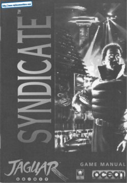 Syndicate (Jaguar) Game Manual