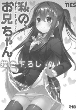 (C94) [TIES (Takei Ooki)] Watashi no, Onii-chan Kakioroshi (Watashi no, Onii-chan Soushuuhen) [Chinese] [Mr.GUO个人汉化]