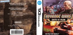 Advance Wars: Days of Ruin (Nintendo DS) Game Manual