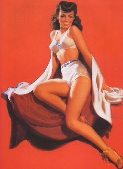Alfred Buel's pin-up
