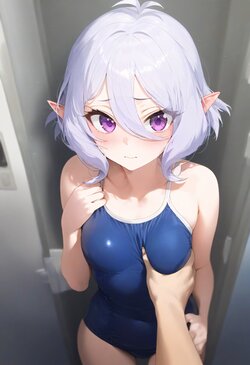 [Pixiv] Taugust (63548717) kokkoro(school swimsuit) [AI Generated]