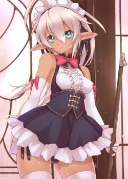 [Excalibur Tengoku] Kasshoku to Shiro Elf Maid