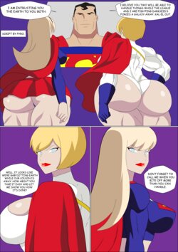 [Zetarok] Power Girl - Supergirl Muscular Comic