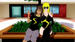 [LaryLoveFuta] Meeting your Hero-Ms.Marvel Futa