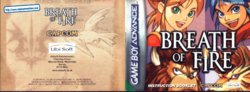 Breath of Fire (Game Boy Advance) Game Manual