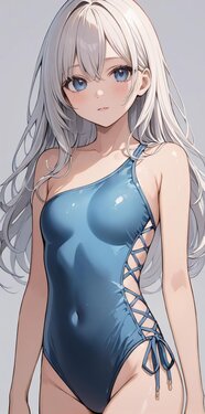 [bolero537] ワンショルダー水着⧸one shoulder swimsuit - v1.0 XL Showcase [civitai posts 4562698] [AI Generated]