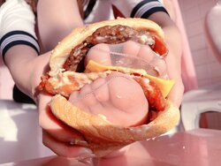 Feet Sandwich and Burger