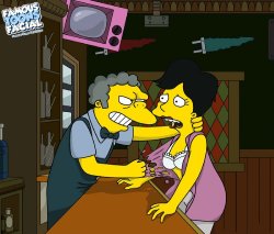 Simpsons - Moe [Famous-toons-facial.com]