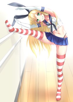 [Bosshi] Ballet Shimakaze (Kantai Collection -KanColle-)