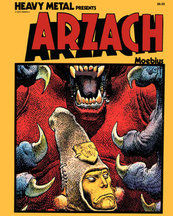 Heavy Metal Presents 1977 Book Arzach