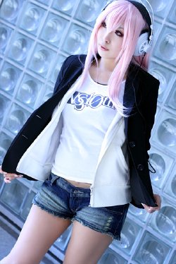 super sonico cosplays