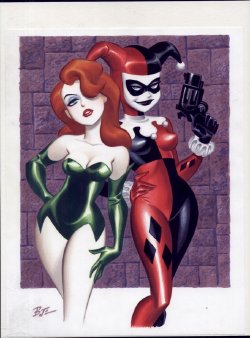 poison ivy and harley quinn