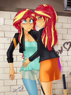 (Slackerburst) SunsetXShimmer