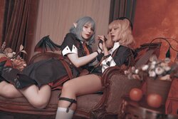 Alcololi and Michi Kyunn - Remilia and Flandre Scarlet