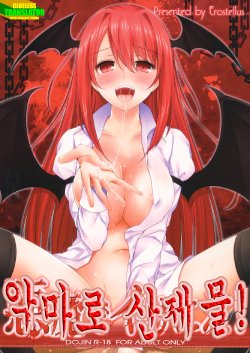 (C86) [Erostellus (Miel)] Akuma de Ikenie! | 악마로 산제물! (Touhou Project) [Korean] [clueless]