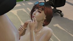 [rtwlingo666] Sims 4 Futa - Office Sex