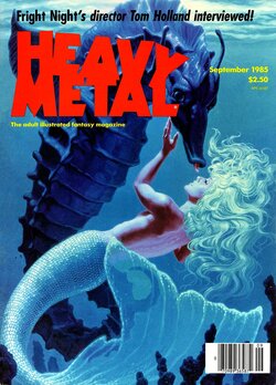 Heavy Metal September 1985