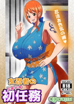 [Q Doujin] Onna Ninja no Dokidoki Hatsu Ninmu | 여닌자의 두근두근 첫 임무 (One Piece) [Korean]