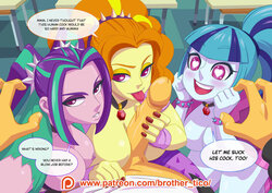 {Brother Tico} The Dazzlings (My Little Pony: Equestria Girls)