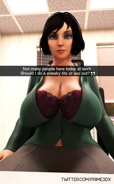 [Prime3Dx] Elizabeth in the Office (Bioshock Infinite)