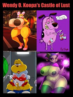 [Editimation] Wendy O. Koopa's Castle of Lust (Porn Hentai Furry) ♂️♀️⚧️ 💋🧤🏰🔞